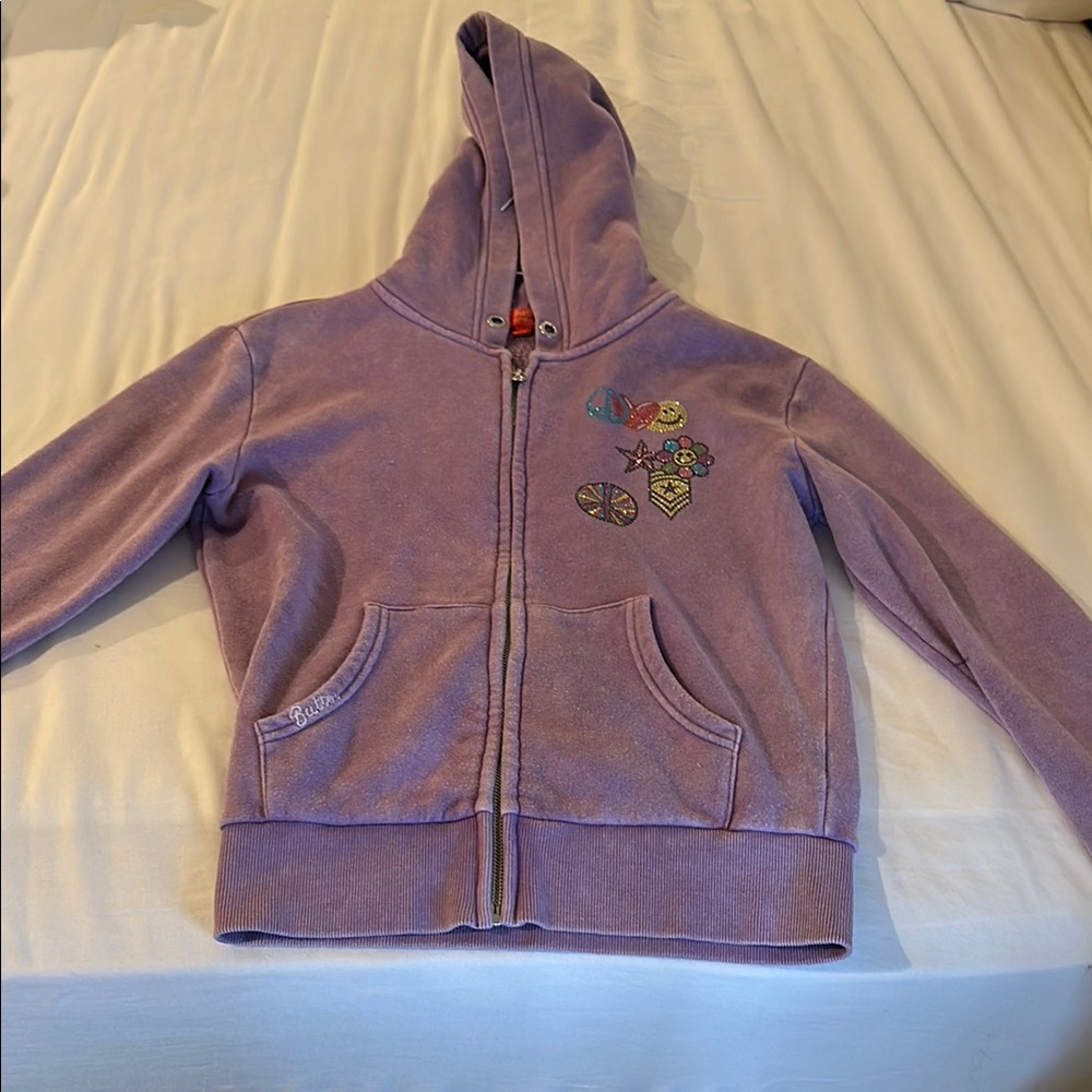 Butter Purple Kids Hoodie